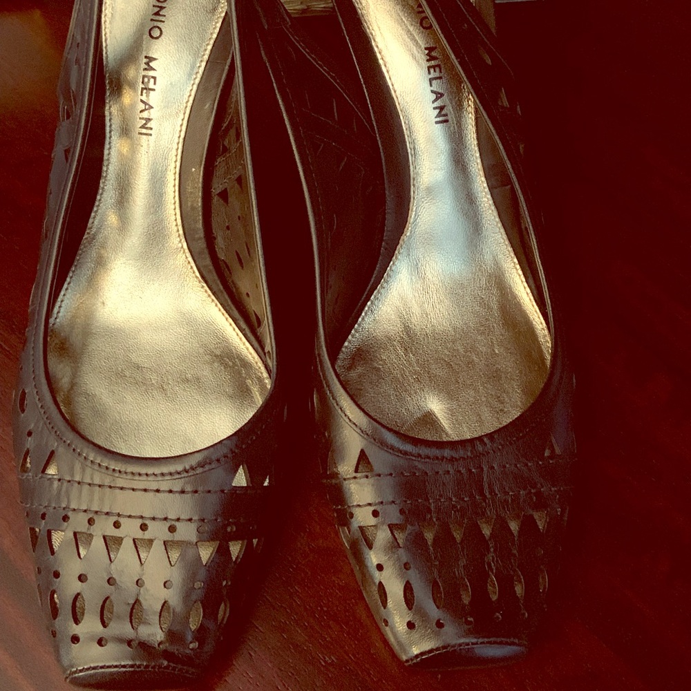 Gorgeous Antonio Melani Leather Heels